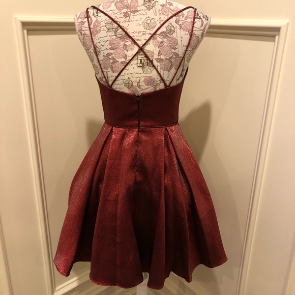 NWT Junior's shimmery dress - Picture 6 of 8